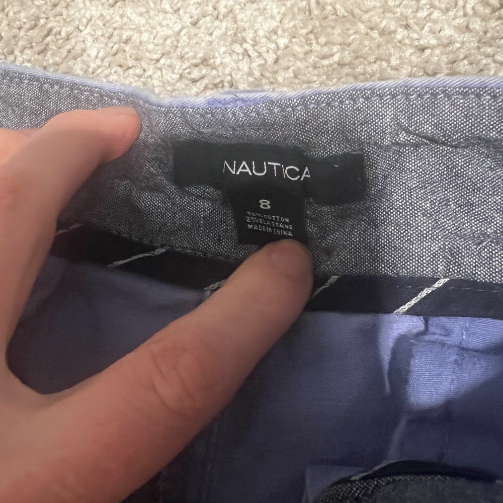 Nautica shirts periwinkle blue color size 8 - Picture 4 of 5